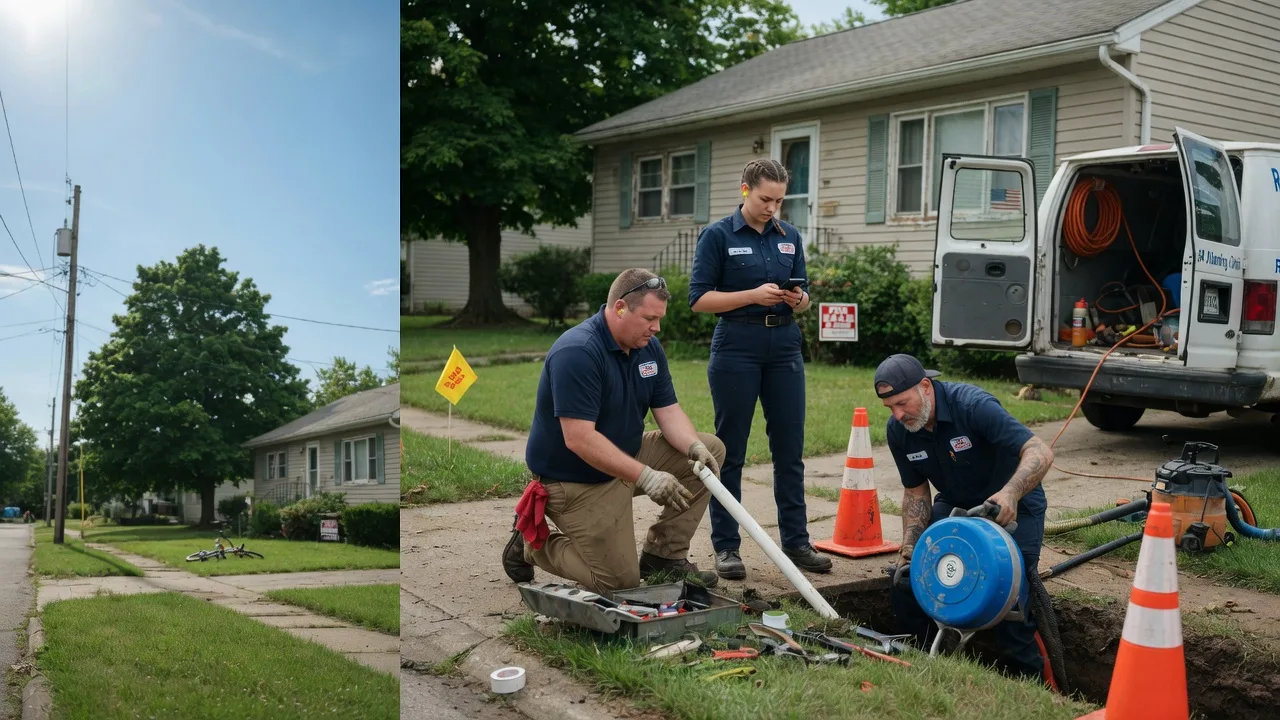 Sewer Line Repair in Moores Hill, IN near me